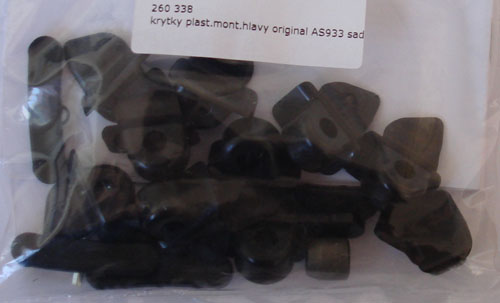 krytky plast.mont.hlavy original AS933 sada