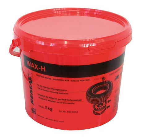 pasta montážní vosk H 5 kg - červená